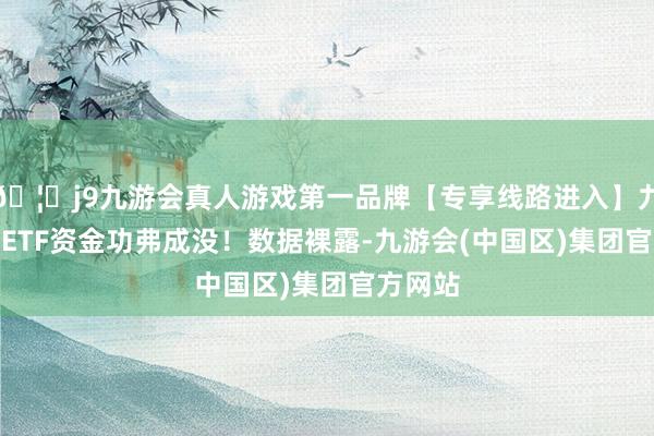 🦄j9九游会真人游戏第一品牌【专享线路进入】九游会J9ETF资金功弗成没！数据裸露-九游会(中国区)集团官方网站