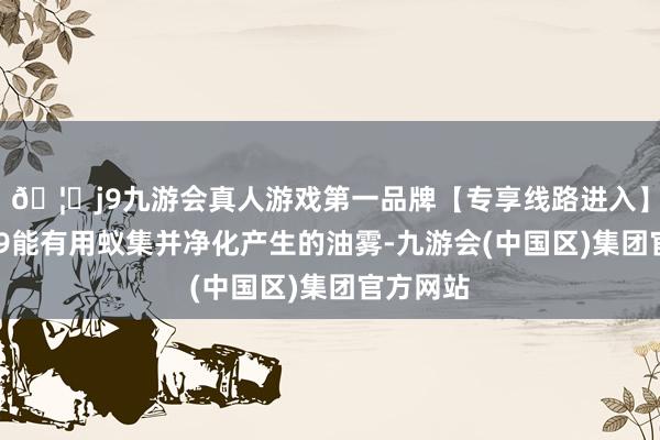 🦄j9九游会真人游戏第一品牌【专享线路进入】九游会J9能有用蚁集并净化产生的油雾-九游会(中国区)集团官方网站